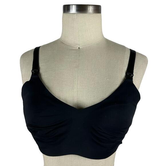 KNIX Women's Black Leakproof Blissfit Nursing Bra Size 3 - Picture 1 of 6